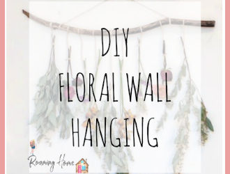 Dried Floral Wall Hanging DIY